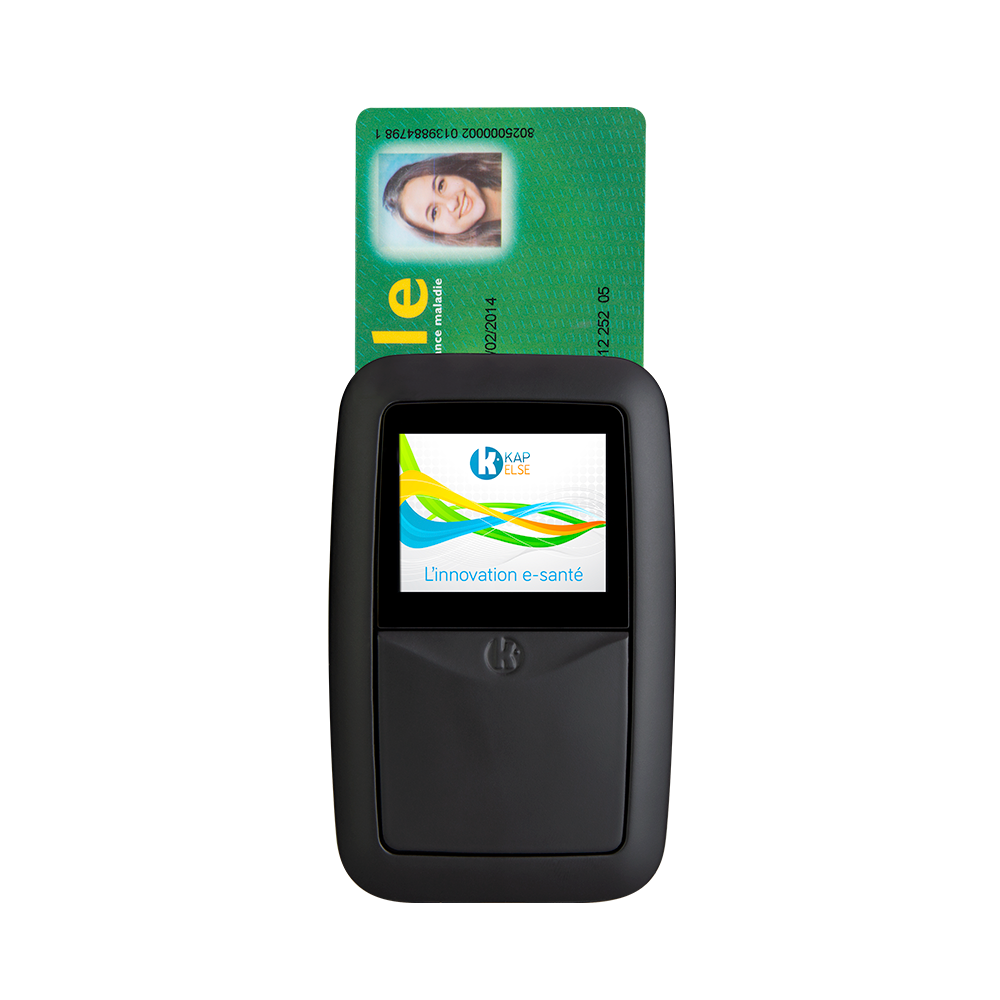 Lecteur Kap-inside Kapelse pour les professionels de santé en mobilité