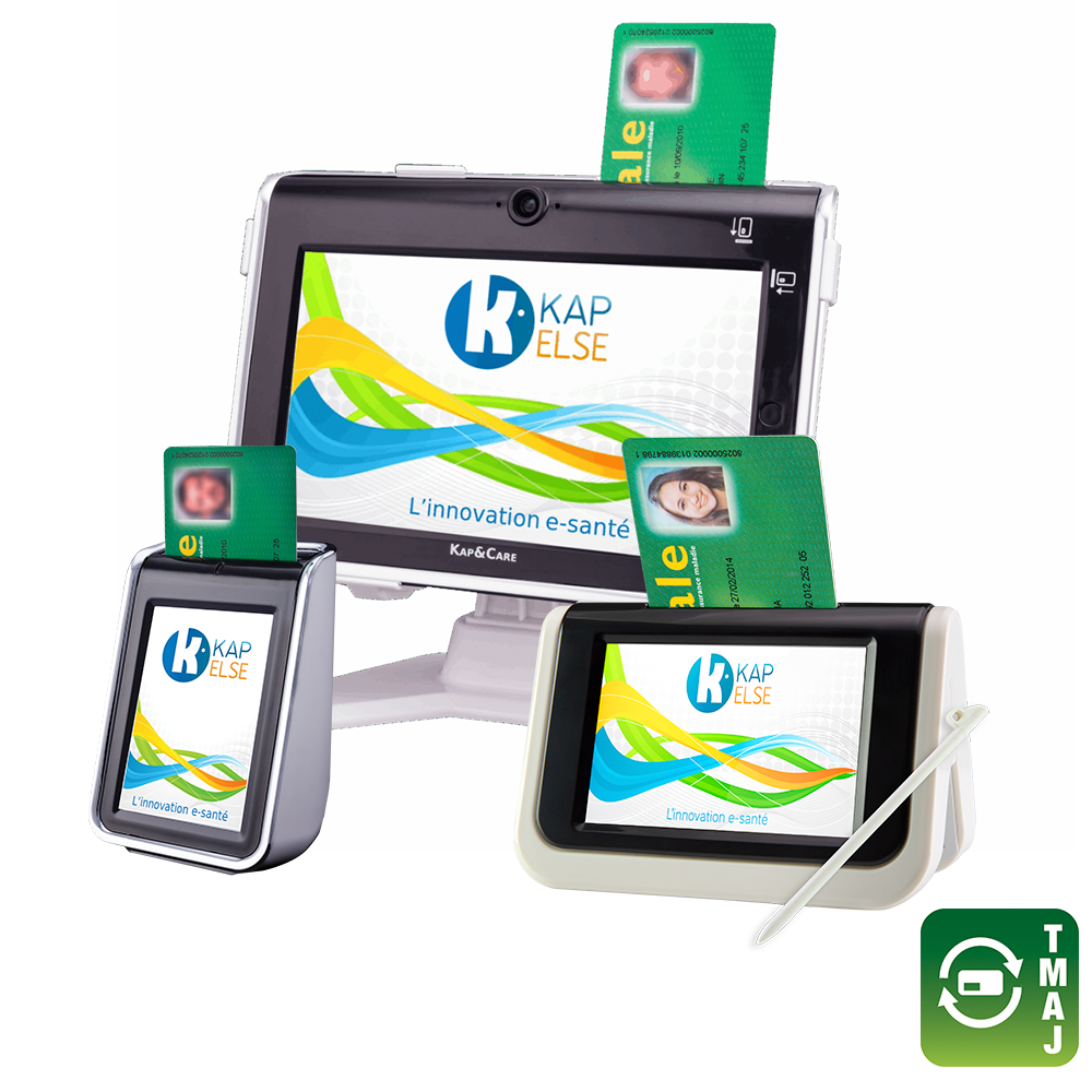 Accès au service de télé mise à jour de la carte vitale